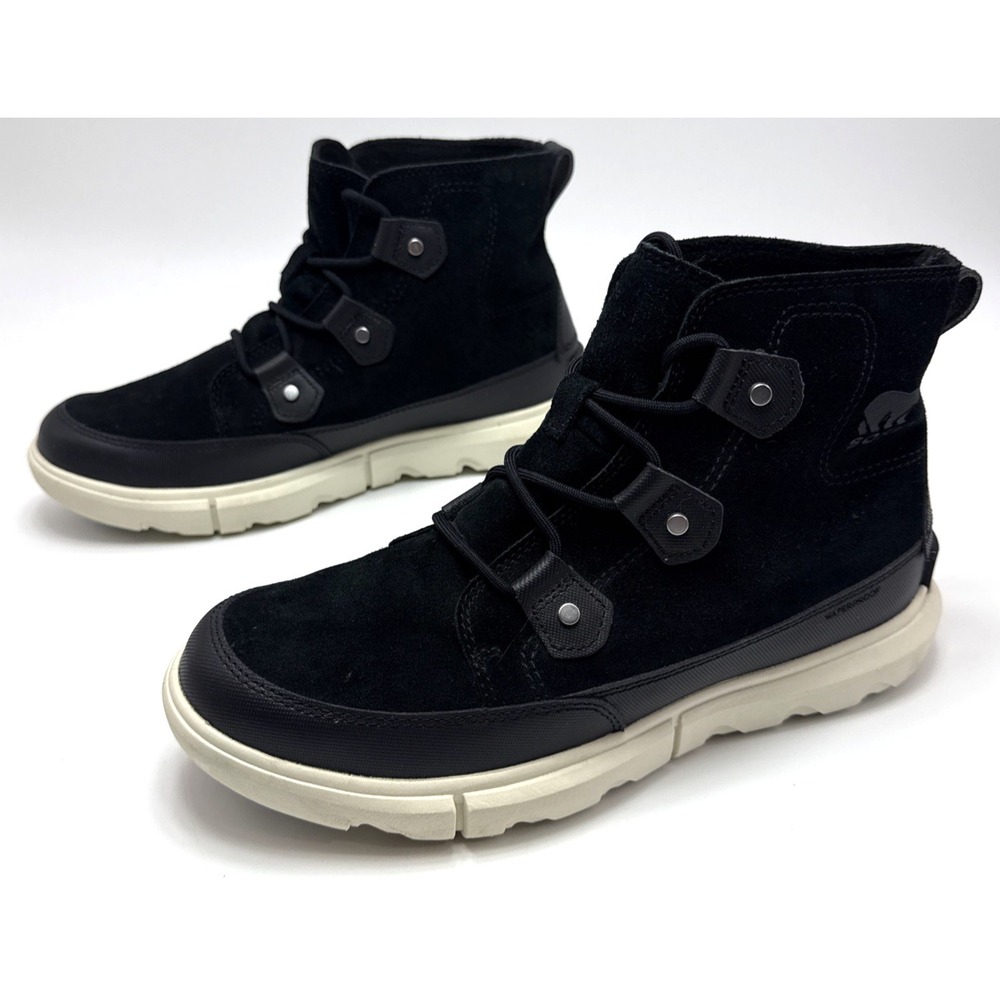 Sorel Explorer Joan Womens 9.5 Black Waterproof Winter Boots